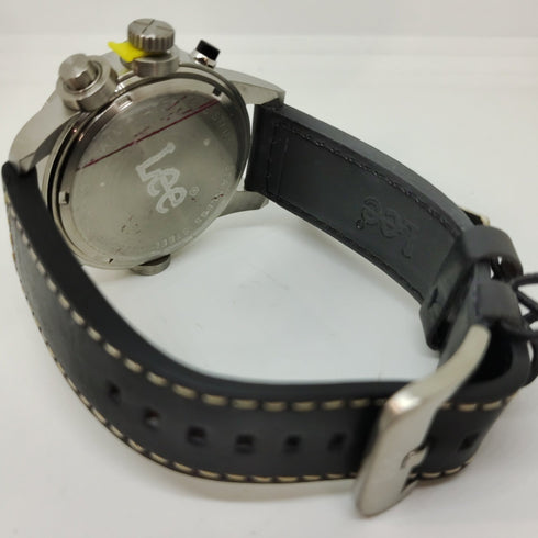 Orologio uomo cronografo acciaio pelle Lee 6930906203691 | Gioiellitosti.it